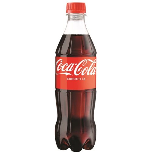 Coca-Cola 0,5l DRS egyutas visszaváltási díjas PET palackos üdítőital