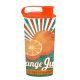 IRIS Orange Juice mintás pohár tetővel 470ml 161924-028