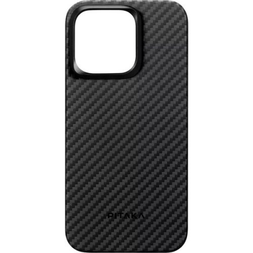 Pitaka 128969 1500D iPhone 15 fekete/szürke aramid hátlap