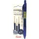 Pentel EnerGel BL107-CX kék toll + 3 db/csom. zselés kék rollerirón betét promóciós pack