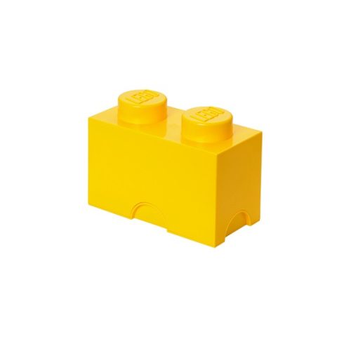 LEGO STORAGE BRICK 2 tárolódoboz 2,6 literes, sárga 40021732