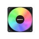 RAIDMAX X-AIR 120mm PWM RGB fekete ventilátor