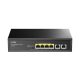 CUDY GS1006P 1x 10/100/1000(PoE+/PoE)+3x 10/100/1000(PoE)+2x gigabit uplink, 60W PoE switch