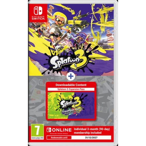 Splatoon 3 + Expansion Nintendo Switch játékszoftver