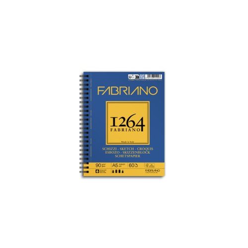 Fabriano 1264 Sketch 90 g A5 120 lap spirál rajz- és vázlattömb