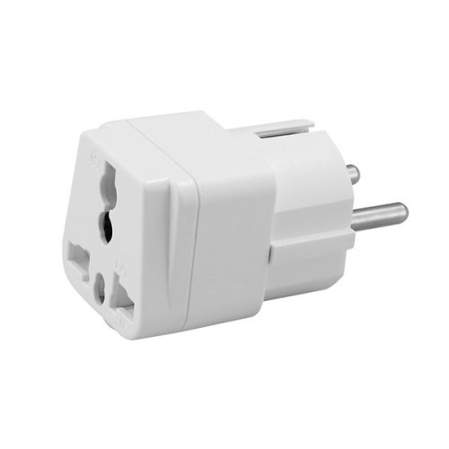 Anco 480103 gyermek védelemmel 250V 10A univerzális utazó adapter