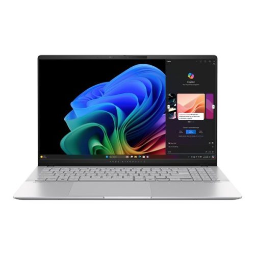 ASUS Vivobook S15 S5507QA-MA001W 15,6"2,8K/Snapdragon X Elite 12 Mag/32GB/1TB/Int.VGA/Win11/ezüst laptop