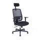 Office Pro CANTO SP 1111 fekete fejtámlás  irodai forgószék