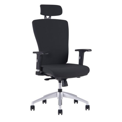 Office Pro HALIA SP 2628, fekete fejtámlás irodai forgószék