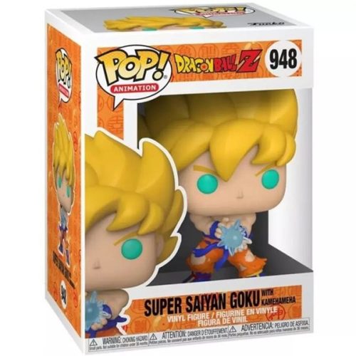 Funko POP! Animation: Dragon Ball Z - Super Saiyan Goku w/ Kamehameha figura #948