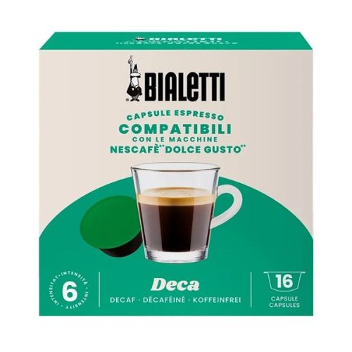 Bialetti Dolce Gusto kompatibilis Deca 16 db kávékapszula