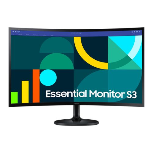 Samsung 27" LS27D360GAUXEN FHD VA 100Hz VGA/HDMI ívelt monitor