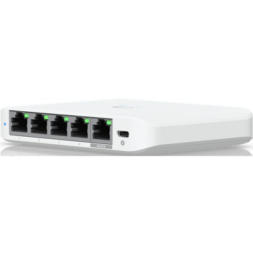 Ubiquiti UniFi USW-Flex-2.5G-5 Flex Mini 2.5G 5x2.5GbE Multi-Gig LAN port Switch