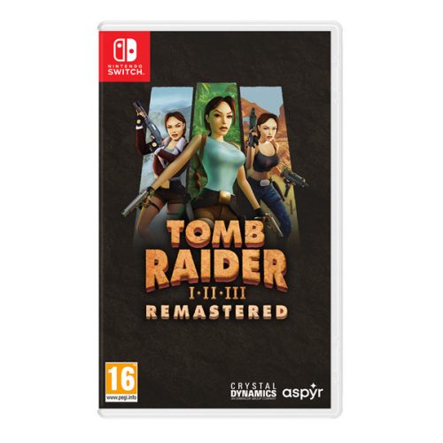 Tomb Raider I-III Remastered Starring Lara Croft Nintendo Switch játékszoftver