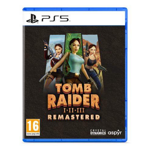 Tomb Raider I-III Remastered Starring Lara Croft PS5 játékszoftver