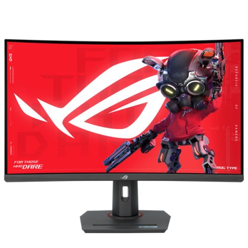 ASUS 31,5" ROG Strix XG32WCS QHD Fast VA 180Hz HDMI/DP/USB-C fekete ívelt gamer monitor