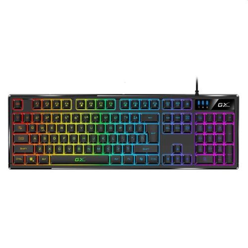 Genius Scorpion K7 HUN RGB/AI fekete vezetékes gamer billentyűzet