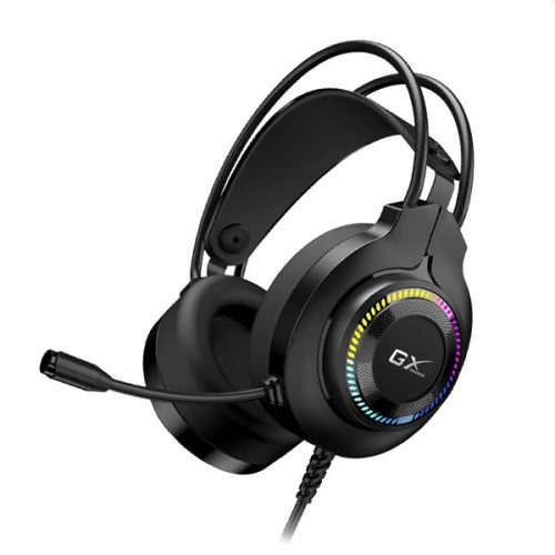 Genius HS-GX580U USB vezetékes fekete gamer headset