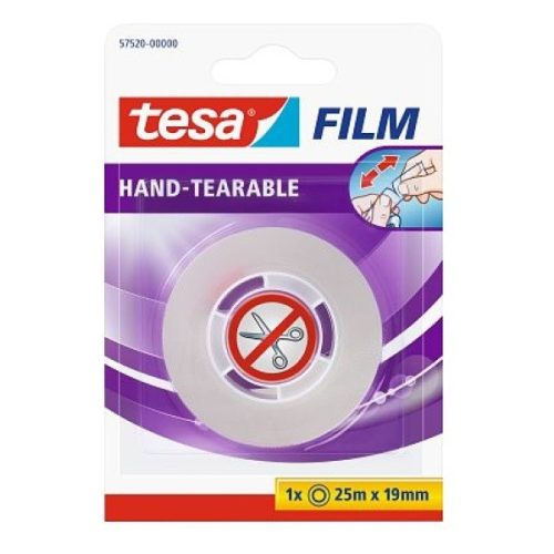 Tesa 57520 TesaFILM 25mx19 mm kézzel téphető ragasztószalag