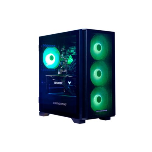 SHARK GAMING PC - Shark Maelstrom (R7-5700X, RTX 4070 12G , 1TB NVMe , 16GB  , air cooler, Windows 11 home, 700W)