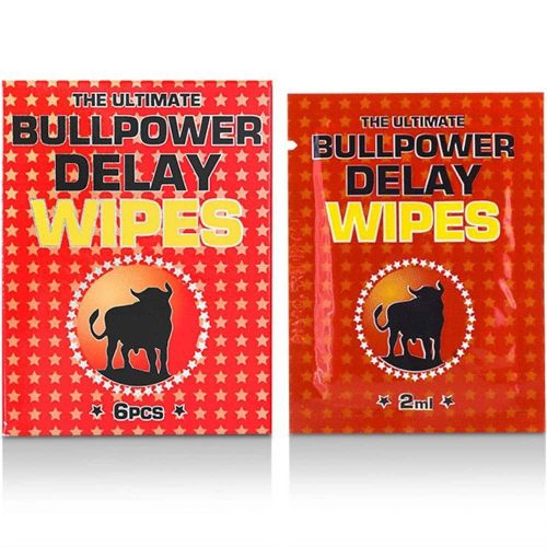 Bull Power: Wipes Delay 6 pcs x 2 ml