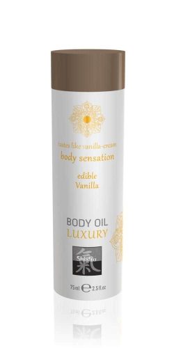 Luxury body oil edible - Vanilla 75ml