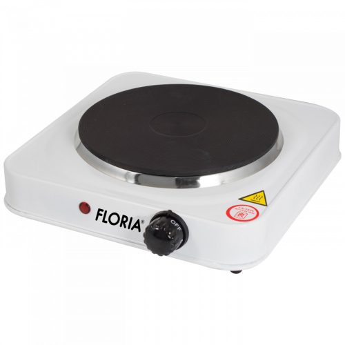 Floria ZLN2805 1 személyes elektromos főzőlap - 15cm - 1000W - fehér