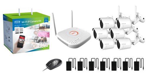 Amiko WiFi Kit 6900 - 6 kamerás WiFi videórendszer rögzítővel