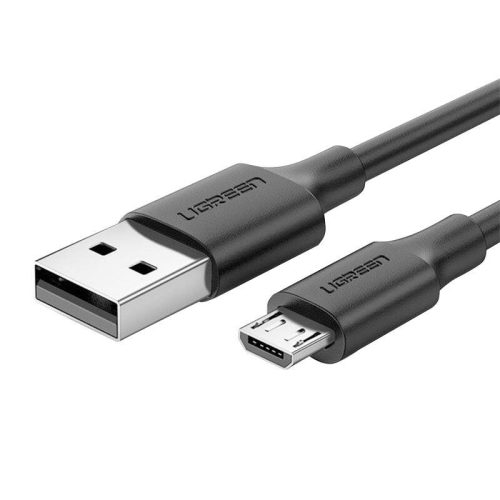 USB-Mikro USB kábel UGREEN QC 3.0 2.4A 0.25m (fekete)