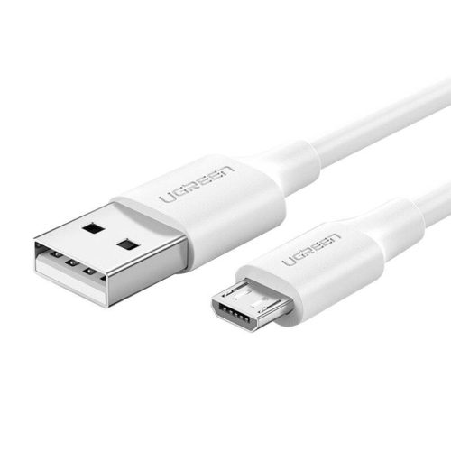 USB-Mikro USB-kábel UGREEN QC 3.0 2,4A 2m (fehér)