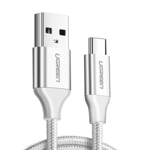 UGREEN USB-USB-C kábel, QC3.0, 0,25 m (fehér)