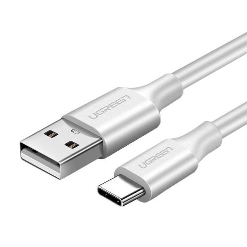 USB–USB-C kábel QC3.0 UGREEN 0,25 m (fehér)