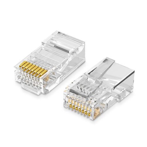 UGREEN RJ45 Ethernet csatlakozó, 8P / 8C, Cat.5 / 5e, UTP (50 db)