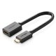 UGREEN 20137 Mini HDMI HDMI adapter, 22cm (fekete)