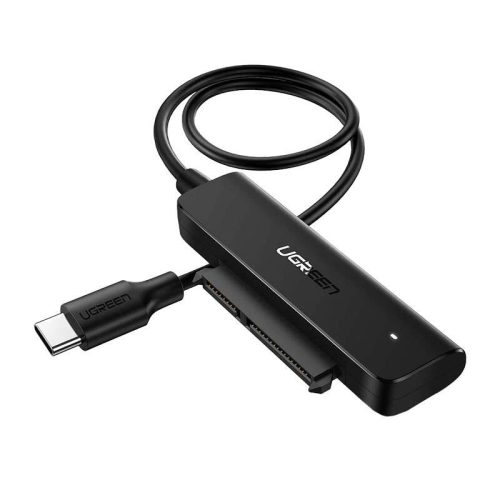 UGREEN USB-C 3.0 adapter SATA 2.5-höz, 50 cm (fekete)