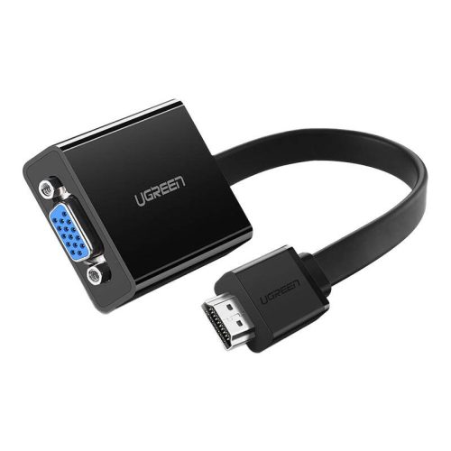 UGREEN MM103 HDMI-VGA adapter 25 cm (fekete)