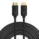 Baseus HDMI 2.0 kábel, 4K 30Hz, 3D, HDR, 18Gbps, 8m (fekete)