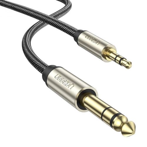 UGREEN AV127 TRS audió kábel 3,5 mm Jack - 1x TRS 1m Szürke