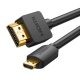 UGREEN HD127 Micro HDMI - HDMI 4K 3D kábel 3m (fekete)