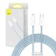 USB-C cable for Lightning Baseus Dynamic Series, 20W, 2m (blue)