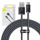 Baseus Dynamic Series USB-USB-C kábel, 100W, 2m (fekete)