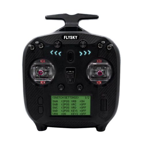 Flysky Transmitter FS-ST8 + Receiver SR8 Set, 8 channels AFHDS 3