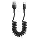 USB Spring Cable to USB-C Mcdodo Omega CA-6420 1.8m (Black)