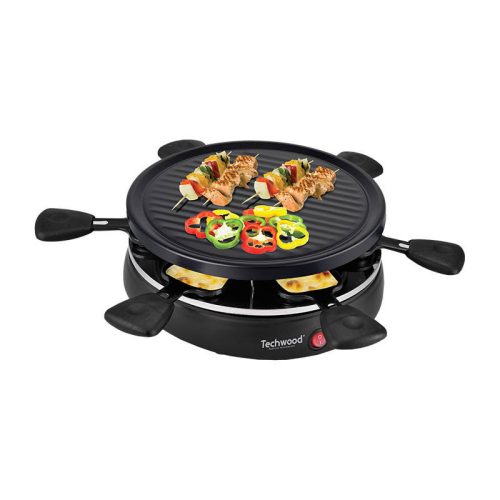 Elektromos Raclette grill 6 személyre Techwood