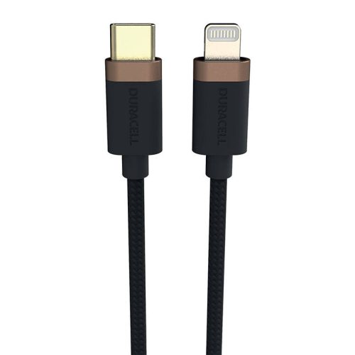 Duracell USB-C cable for Lightning 1m (Black)