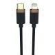 Duracell USB-C cable for Lightning 1m (Black)