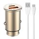 LDNIO C506Q USB, USB-C Car charger + MicroUSB Cable