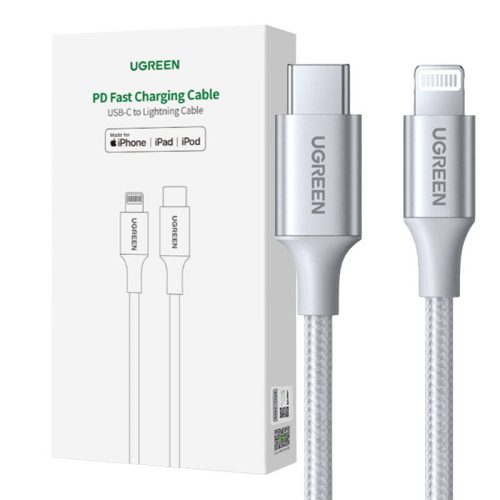 Cable Lightning to USB-C 2.0 UGREEN 3A US304, 1m