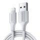 Cable Lightning to USB UGREEN 2.4A US199, 2m (silver)