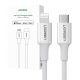 Cable Lightning to USB-C UGREEN 3A US171, 1.5m (white)